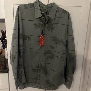 Tommy Bahama Size XL 100% Cotton LS Shirt